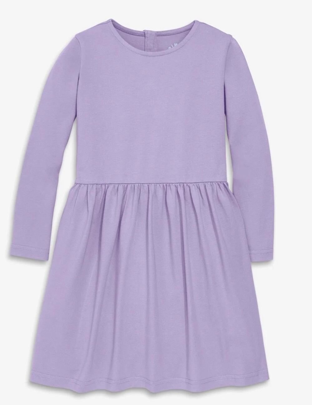 NWT Primary | Purple Long Sleeve Perfect Pocket Dress | Size 10
